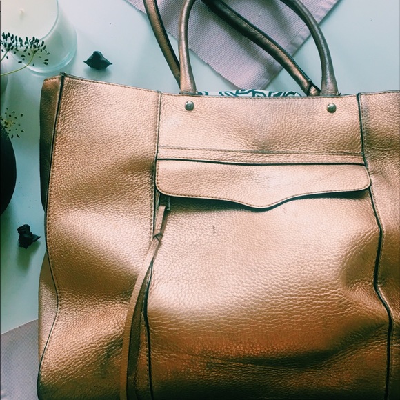 Rosegold Rebecca minkoff bag - Picture 2 of 6